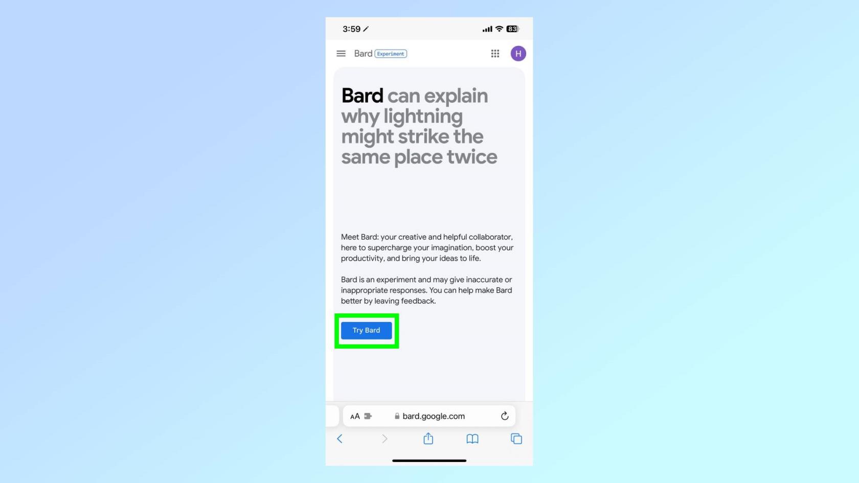 Google Bardの使い方
