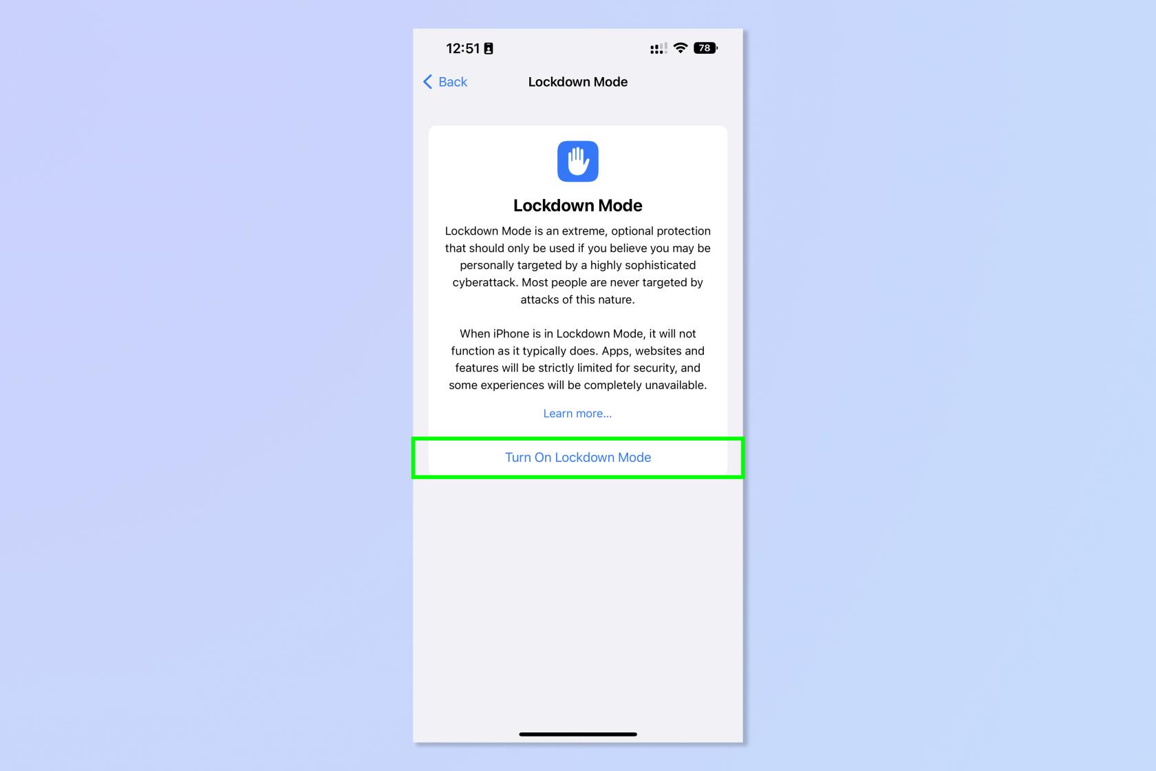 この機能を有効にすると、iPhone がハッキングされるのを防ぐことができます