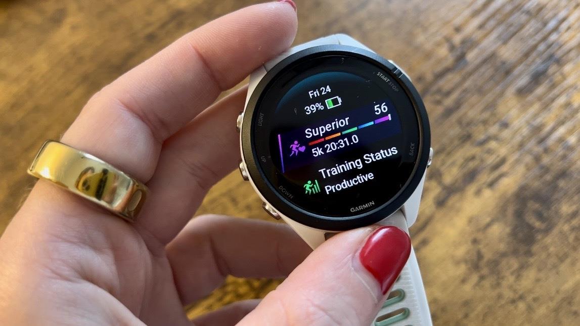 Garmin Watch のトレーニング ステータス機能の使用方法