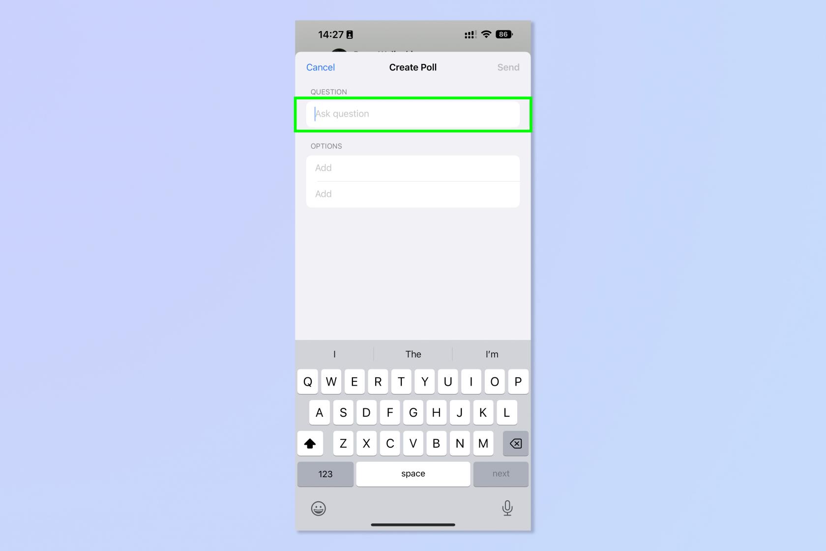 WhatsApp でアンケートを作成する方法