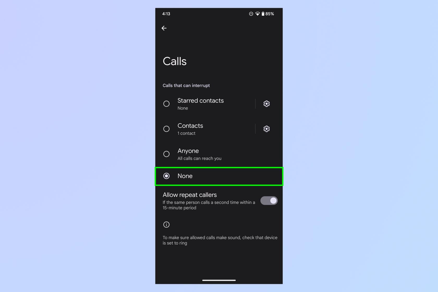 Android ですべての通話をブロックする方法