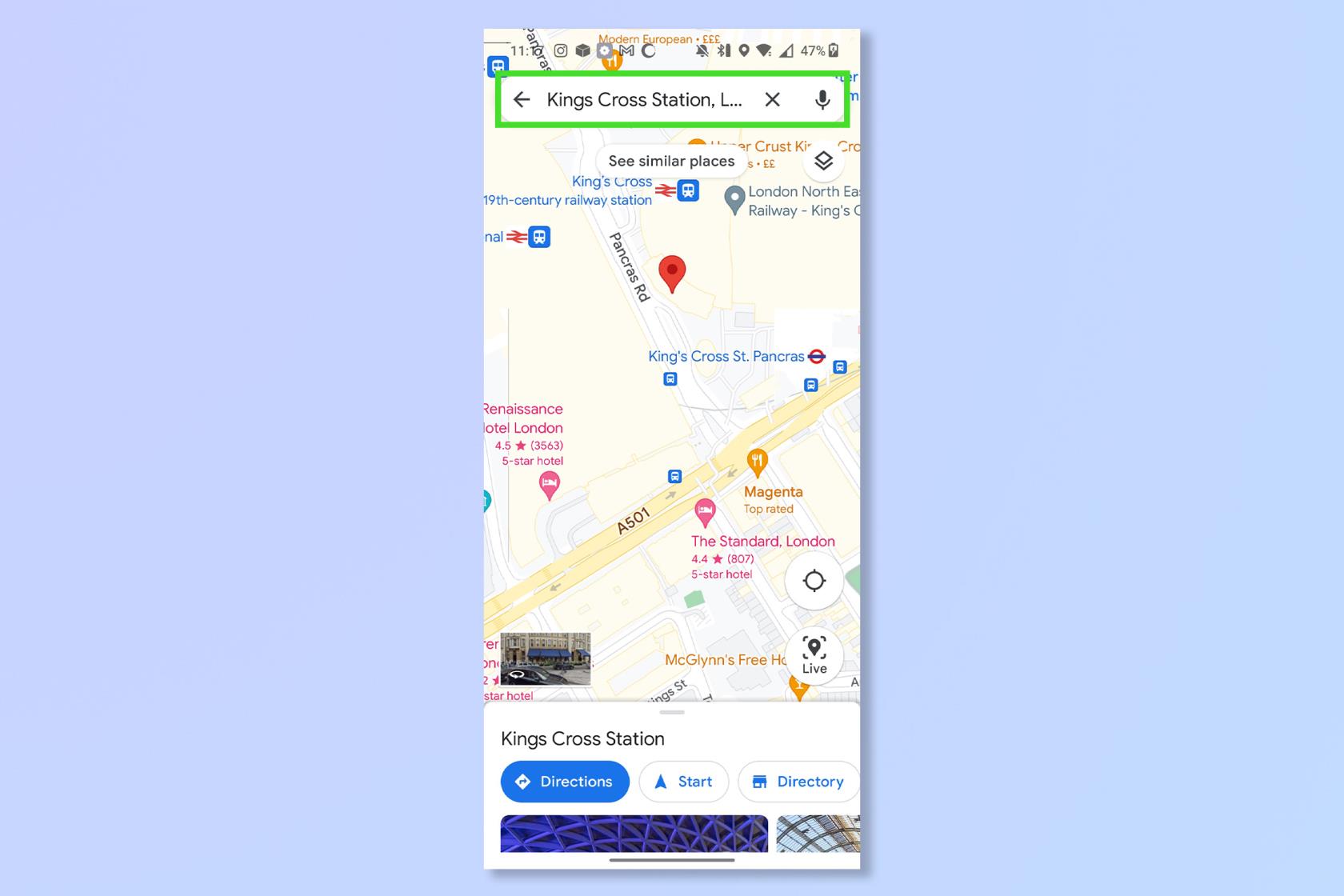 Googleマップで交通情報を確認する方法