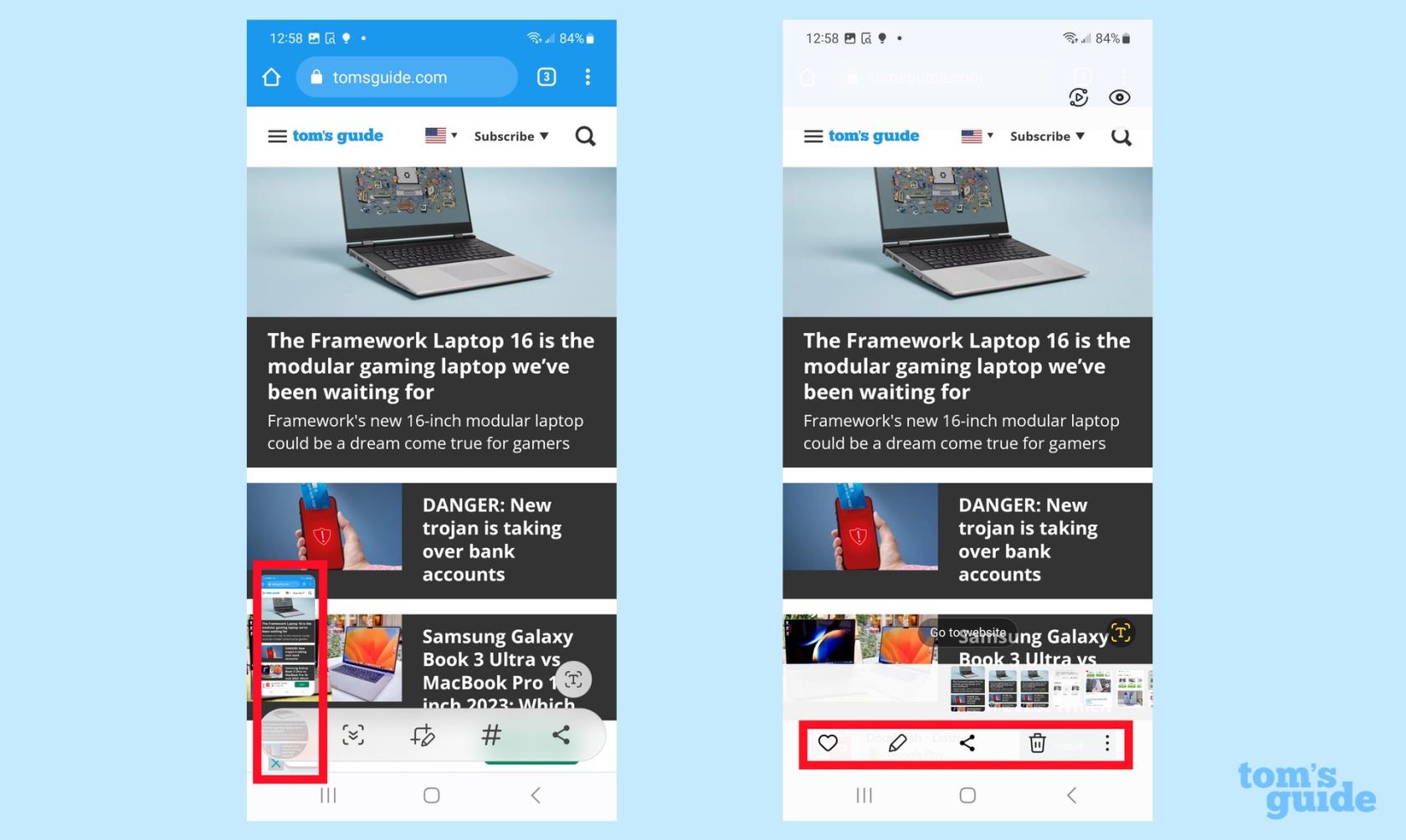 Galaxy S23でスクリーンショットを撮る方法