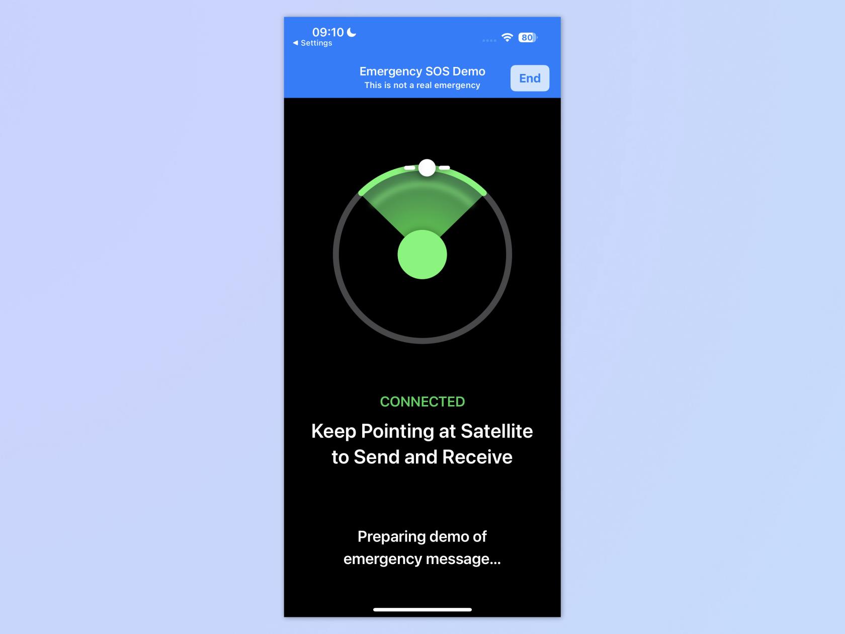 iPhoneで衛星経由で位置情報を共有する方法