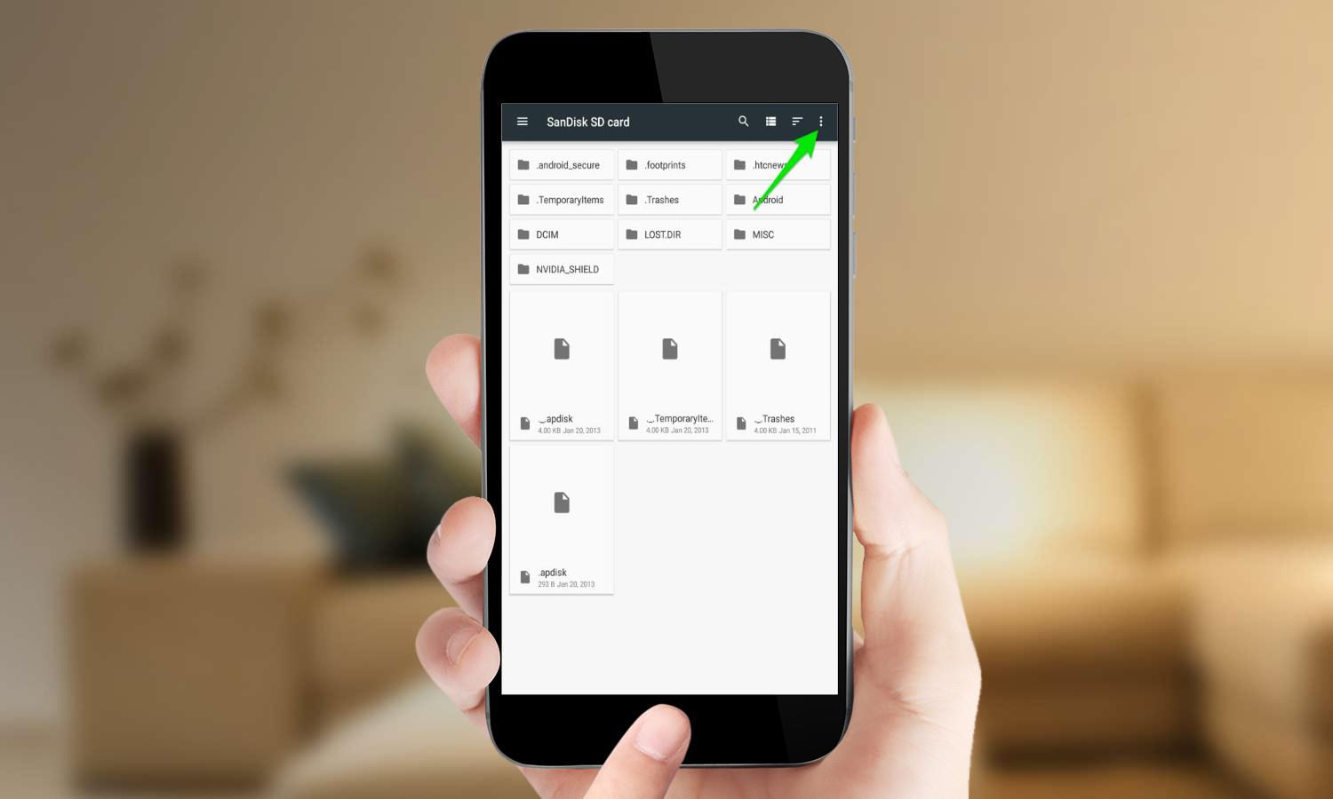 AndroidアプリをSDカードに移動する方法