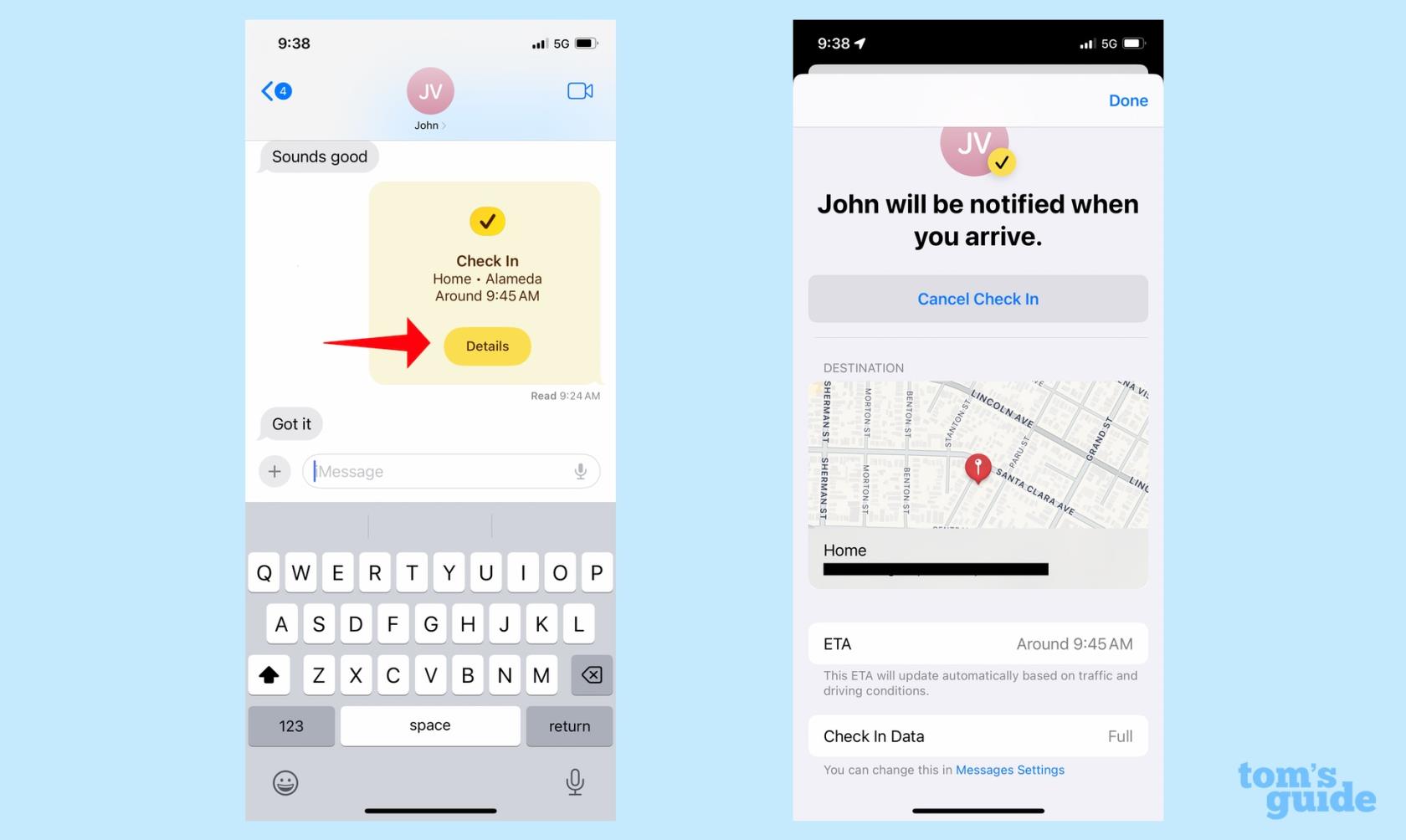 iOS 17 の新しいチェックイン機能はゲームチェンジャーです - その使用方法は次のとおりです