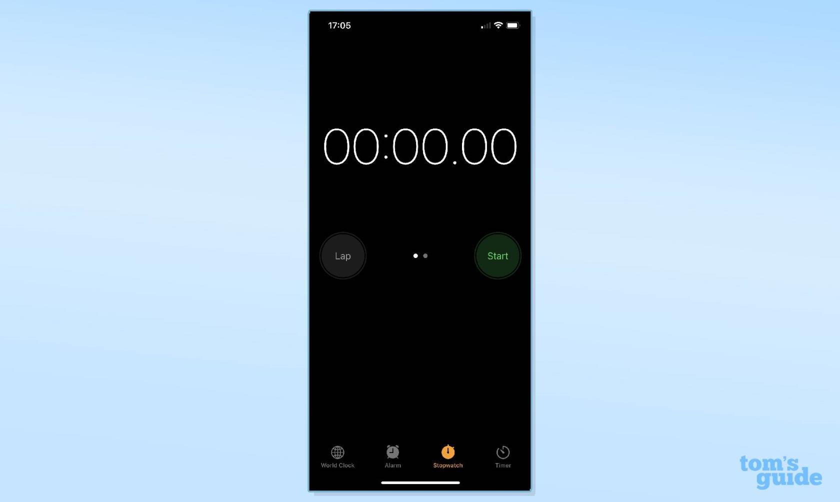 iPhone にはアナログ ストップウォッチが隠されています。オンにする方法は次のとおりです。