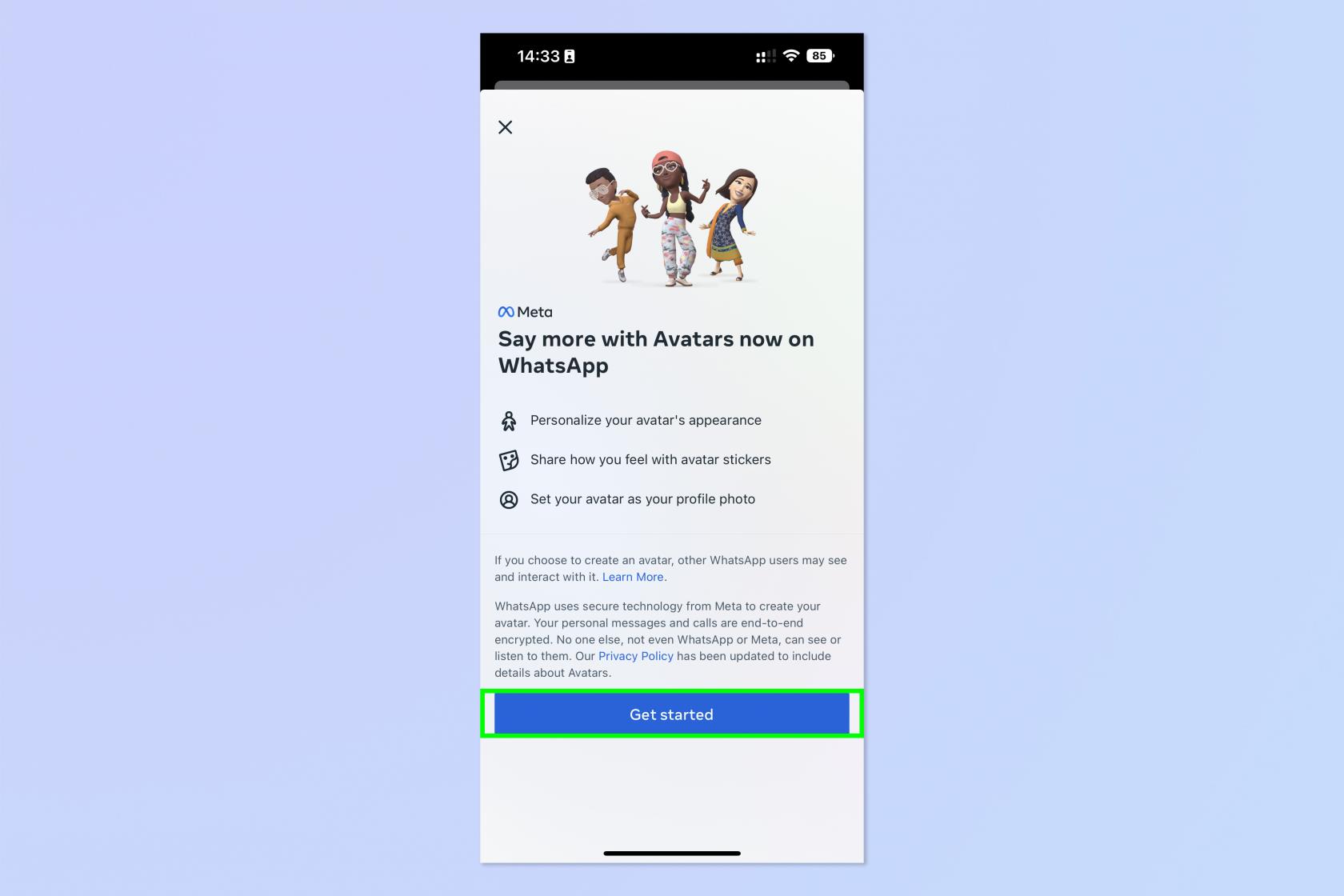 WhatsApp アバターを作成できるようになりました - その方法は次のとおりです