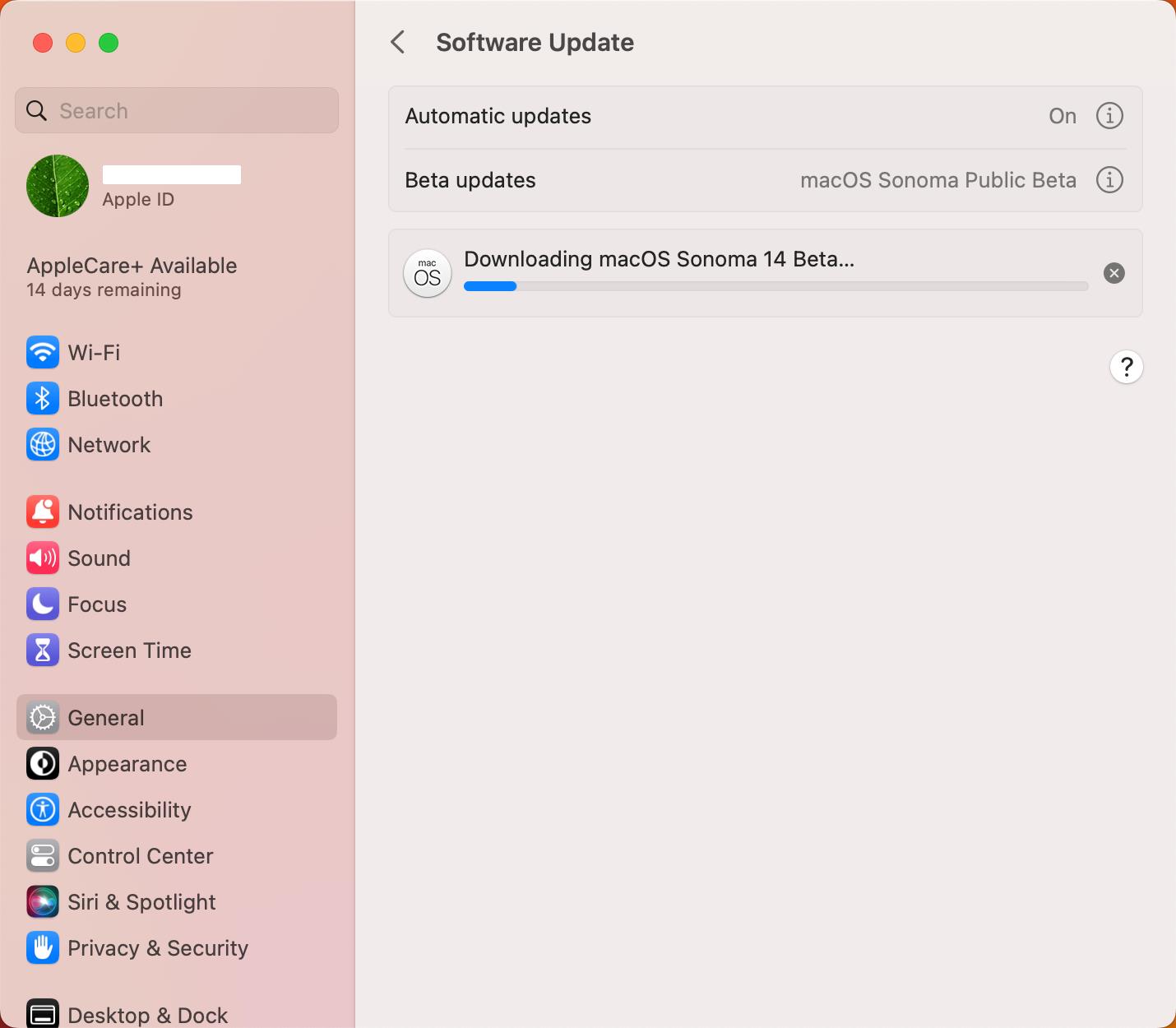 macOS Sonoma パブリック ベータ版をダウンロードする方法