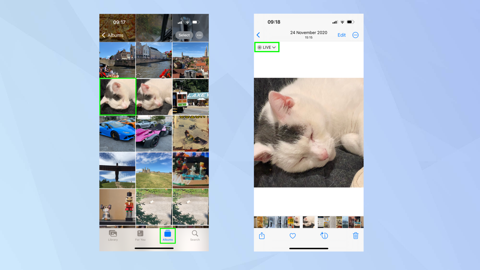 iPhoneでGIFを作成する方法