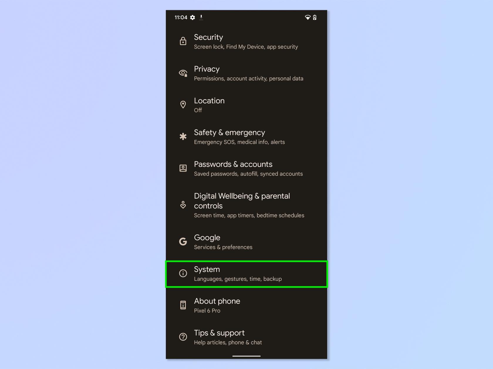 Androidをアップデートする方法