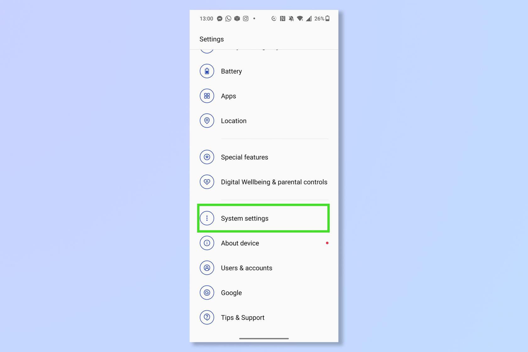 Androidの片手モードの使い方