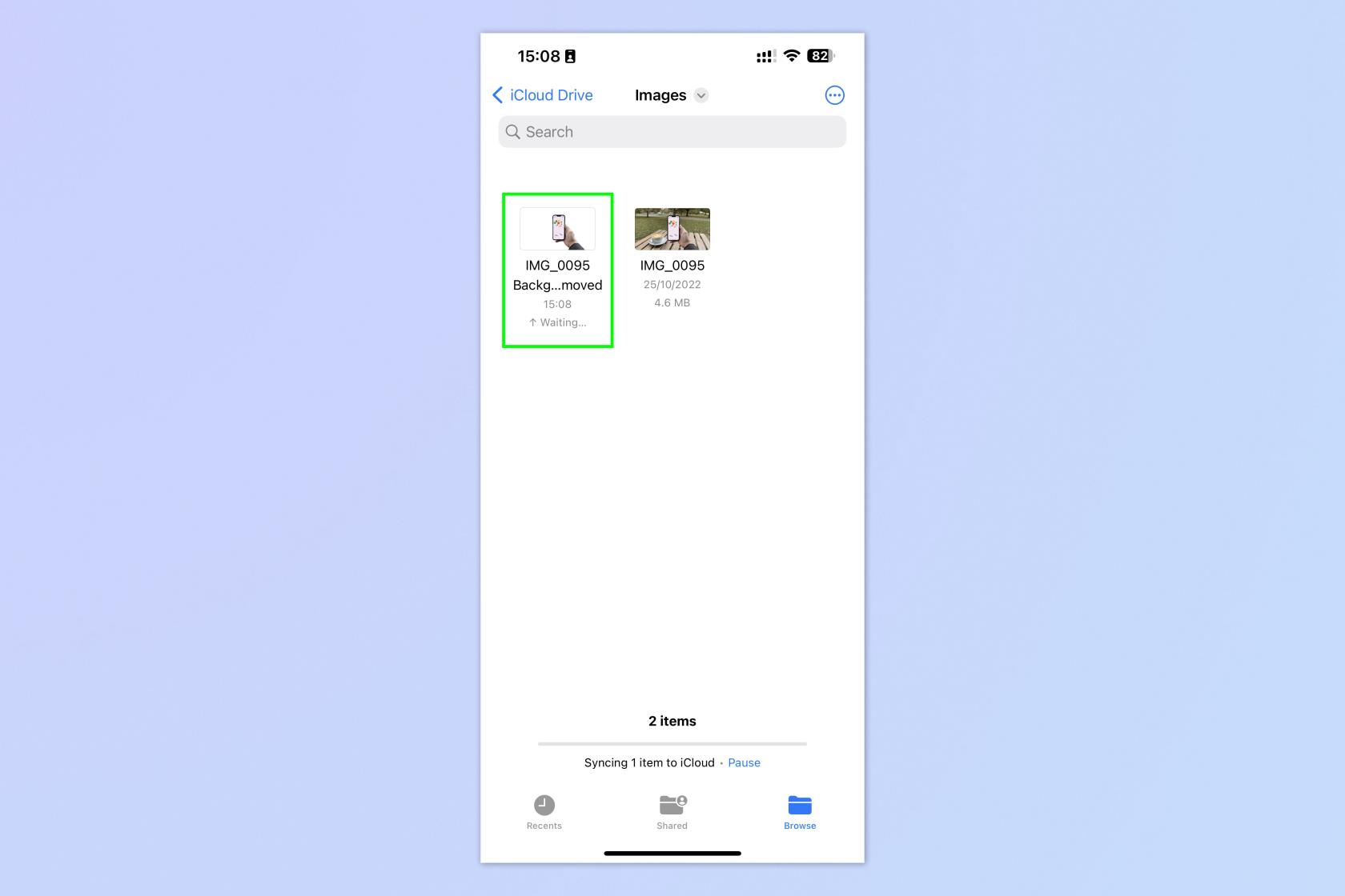 iPhoneの写真から背景を削除する方法