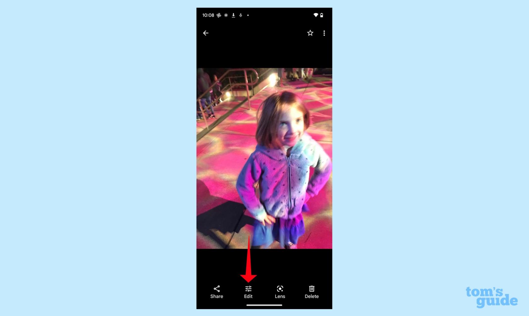 Google Pixel 7 で写真のぼかし解除を使用する方法
