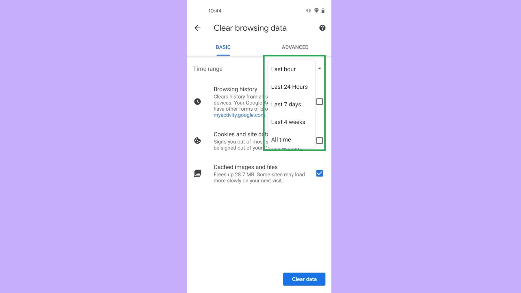 Androidのキャッシュをクリアする方法