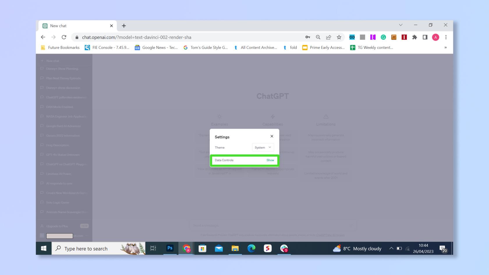 ChatGPT はあなたの秘密を共有しています — この設定を変更してチャットをプライベートに保ちます