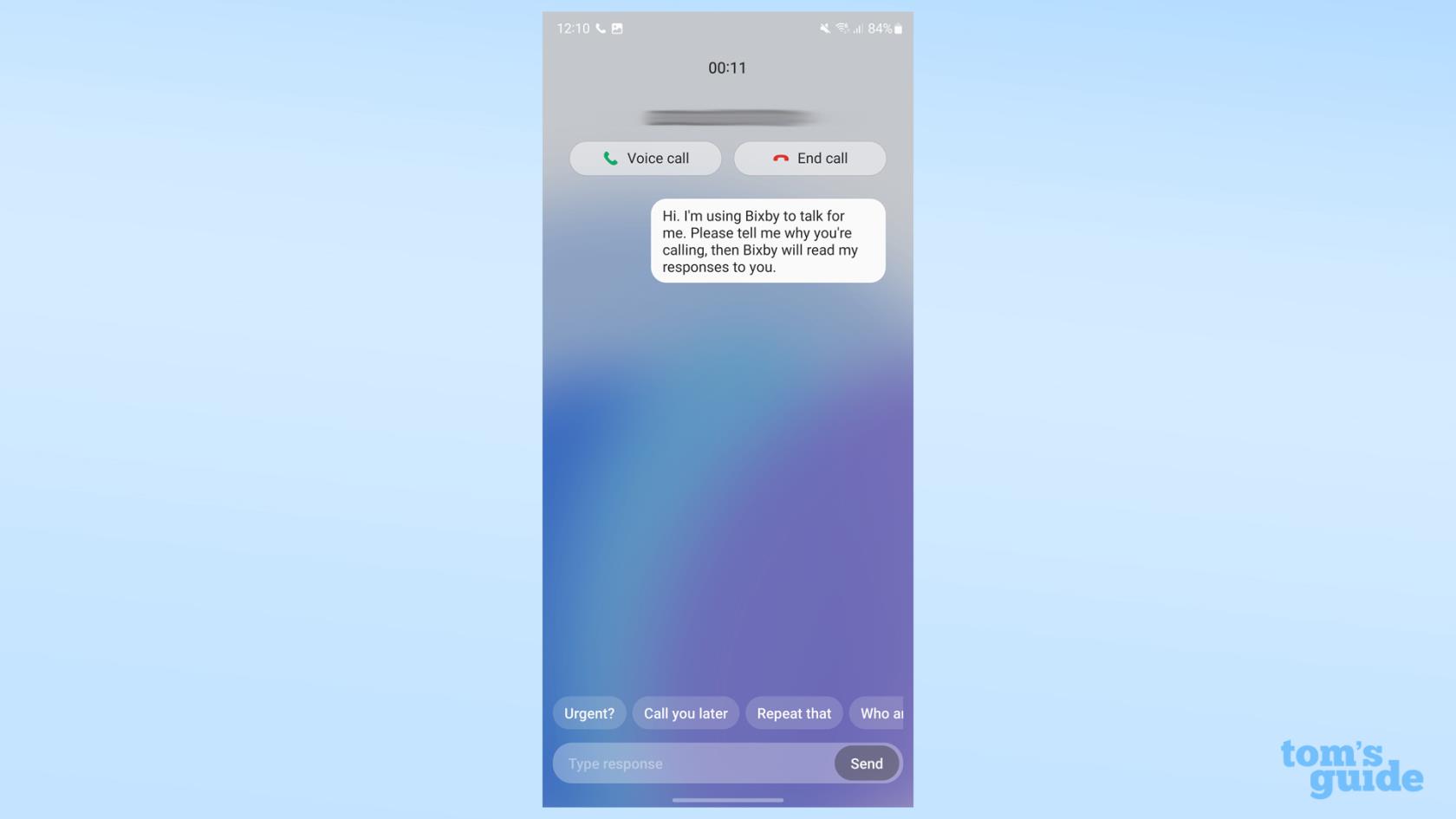 Samsung Galaxy S23 で Bixby テキスト通話を使用する方法