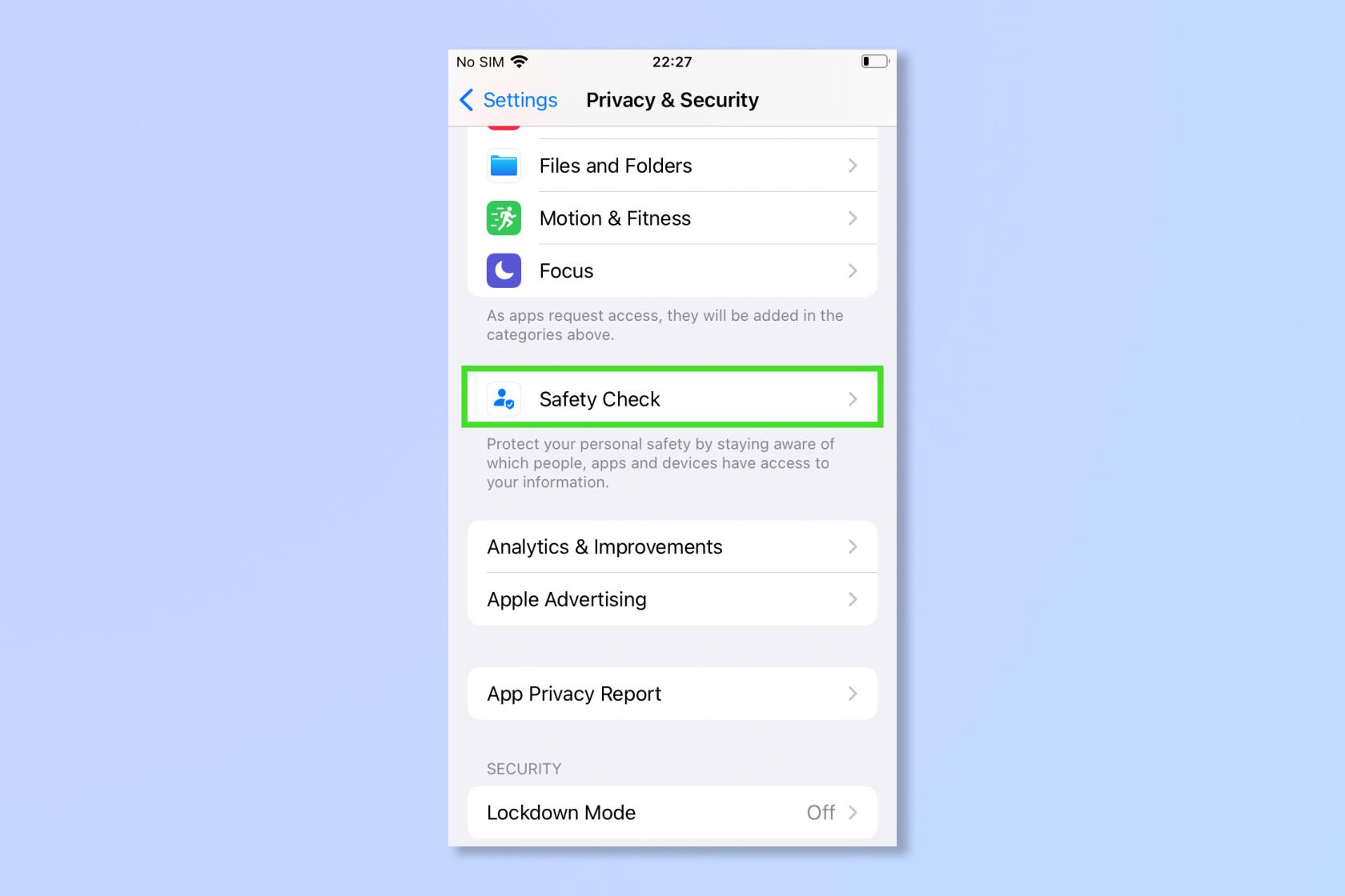 安全性チェックを使用して、有害なアプリ (および人々) を iPhone から即座に消去します
