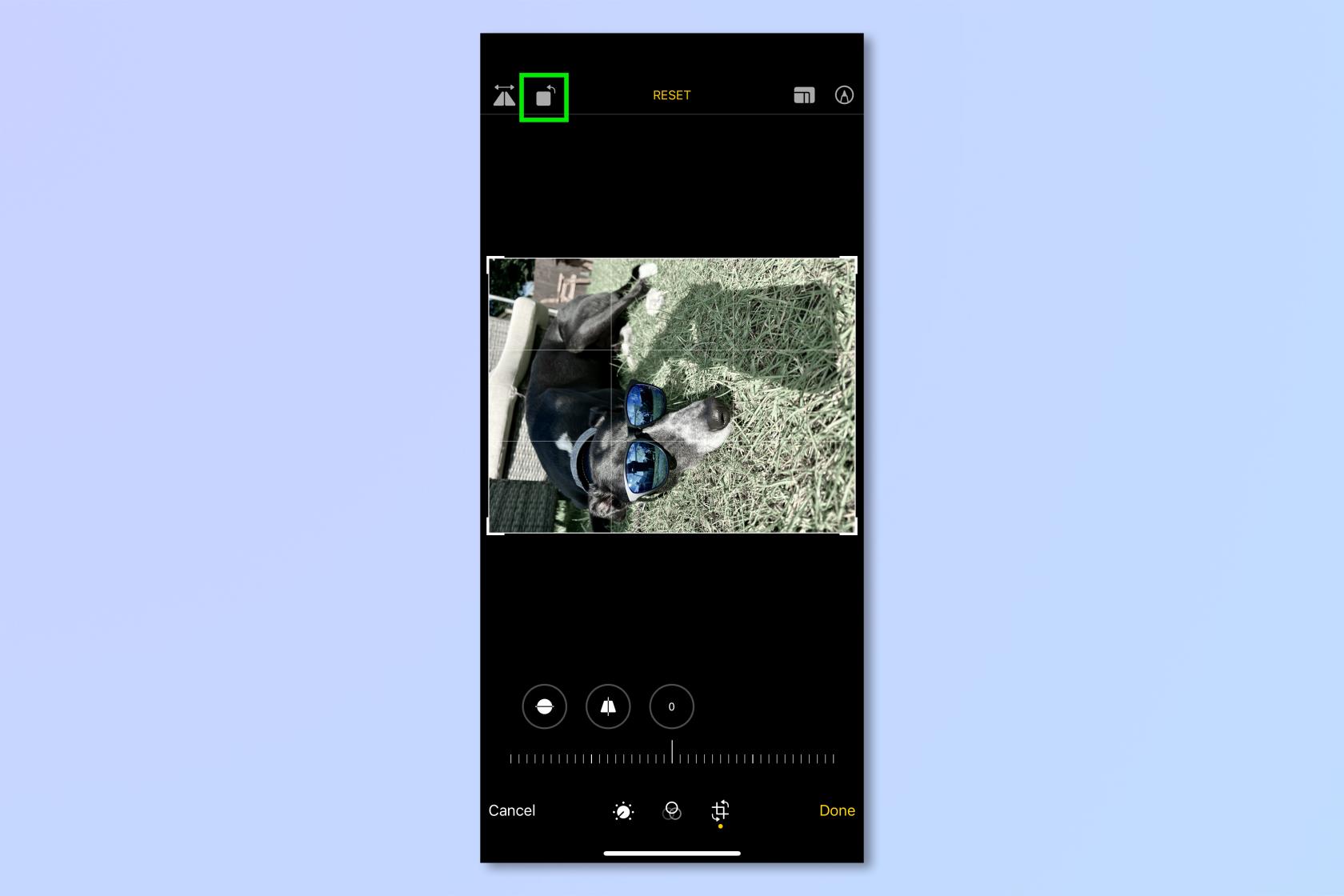 iPhoneで写真を編集する方法