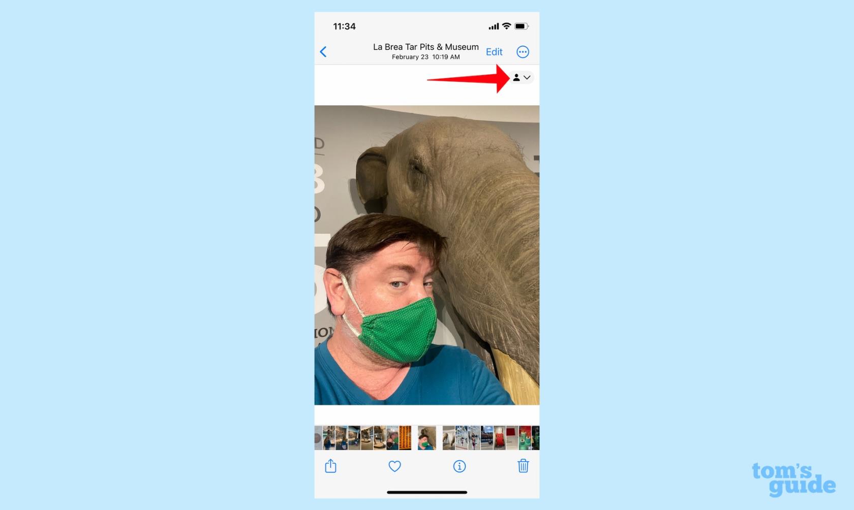 iPhoneのカメラアプリからiCloud共有フォトライブラリに写真を保存する方法