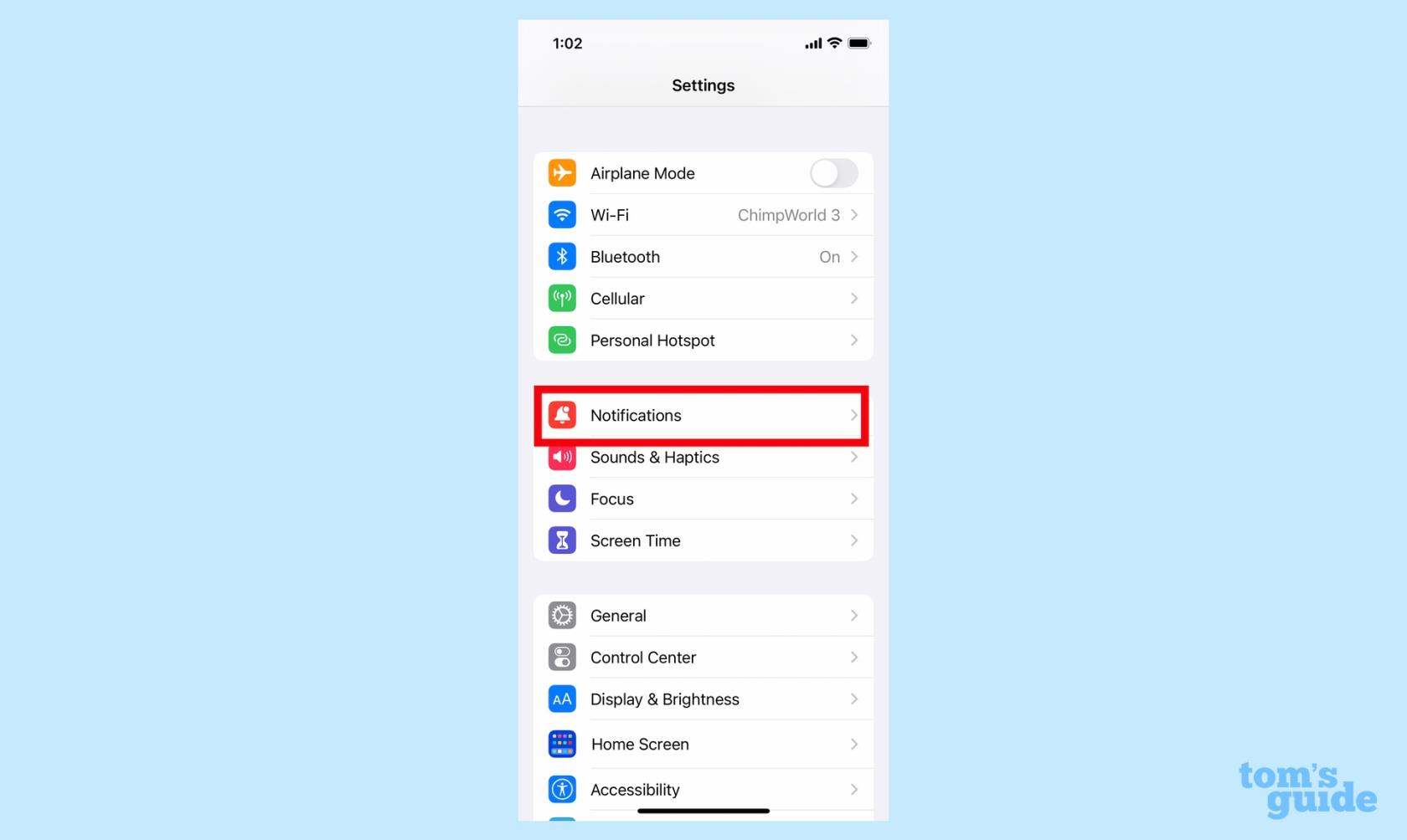 iOS 16でiPhoneの通知の表示方法を変更する方法