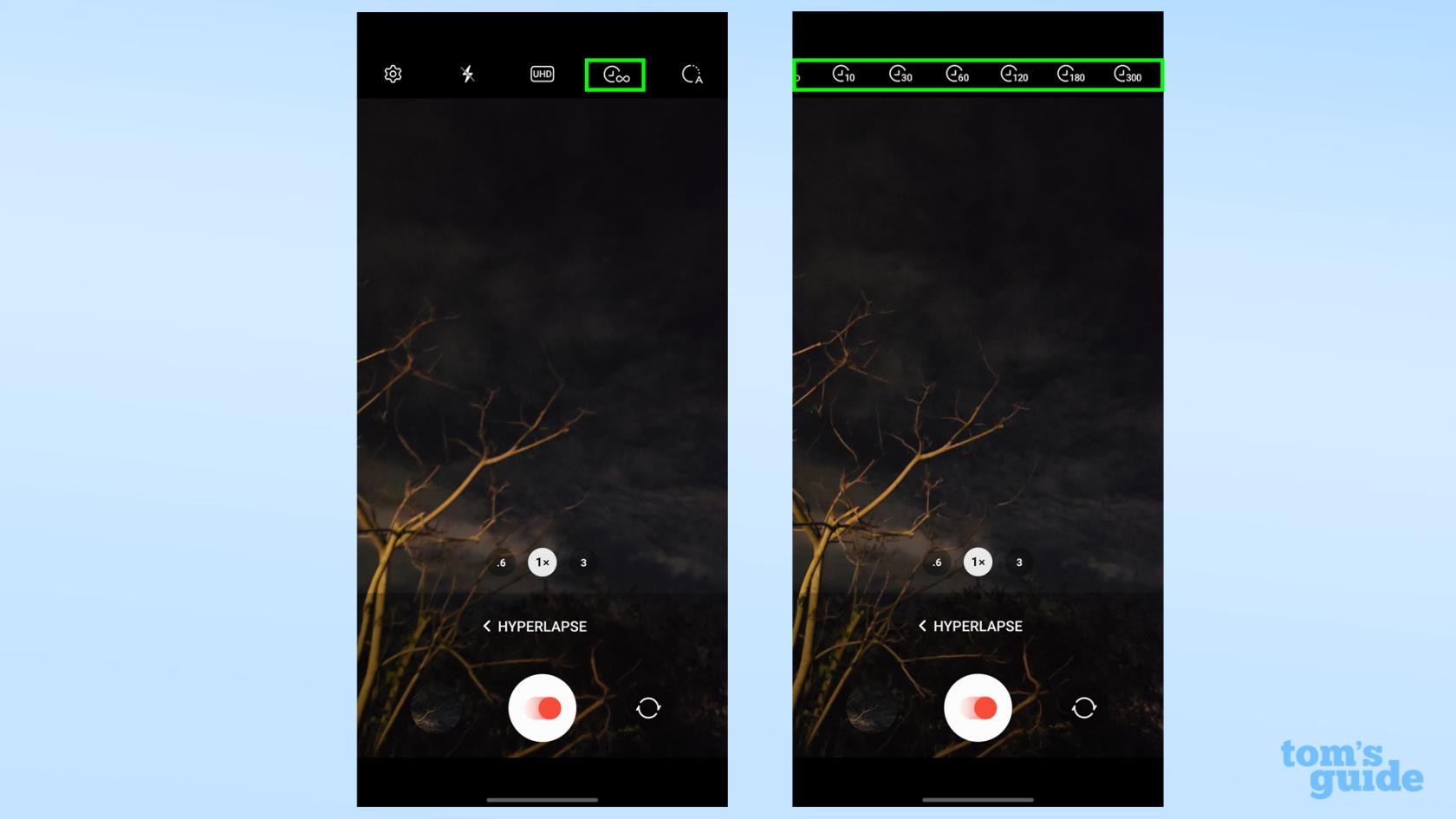 Samsung Galaxy S23 で素晴らしいアストロ ハイパーラプス ビデオを録画する方法