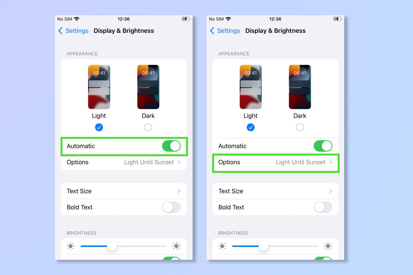 iPhoneでダークモードを有効にする方法