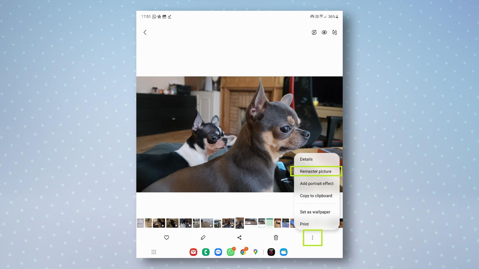 この素晴らしい Samsung Galaxy のトリックは、どんな写真も瞬時に改善します