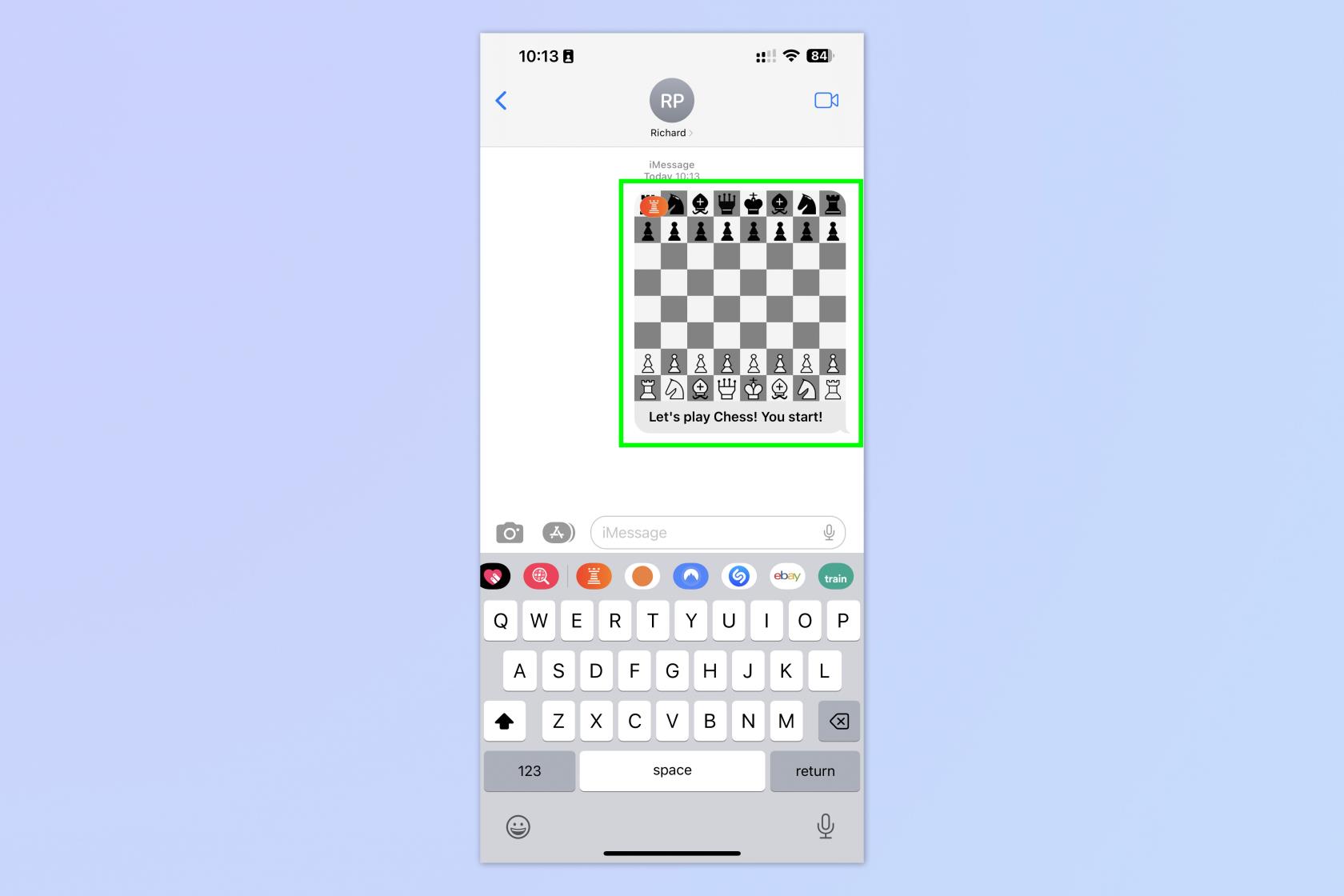 iOSメッセージでゲームをプレイする方法