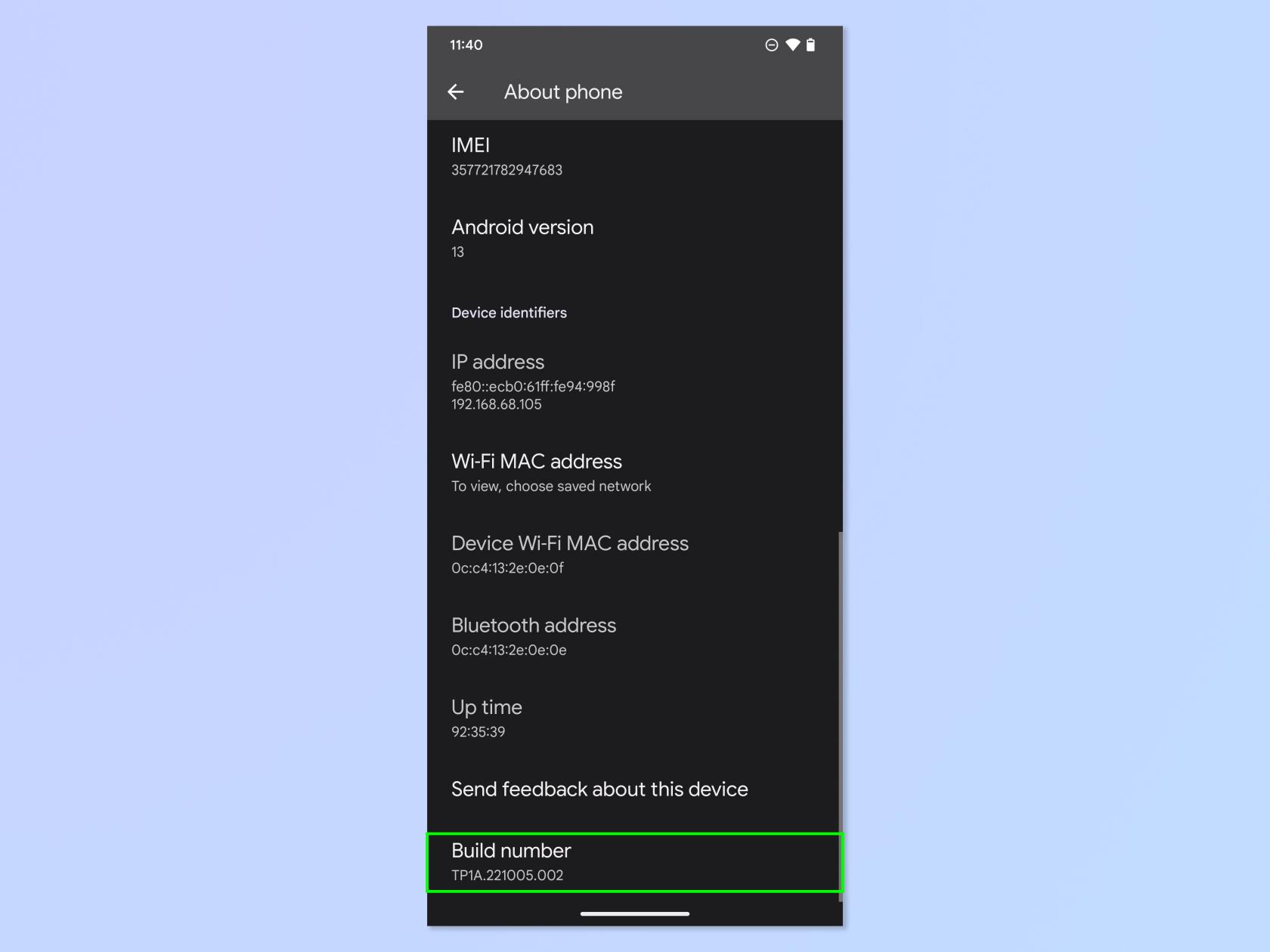 Android 開発者向けオプションを有効にする方法