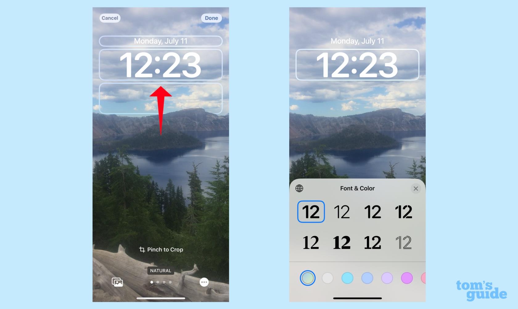 iOS 16でiPhoneのロック画面をカスタマイズする方法