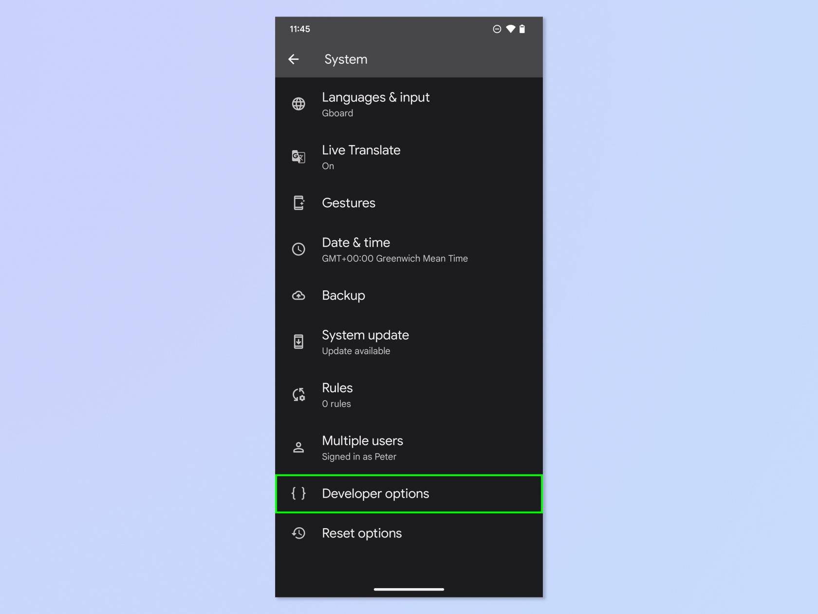 Android 開発者向けオプションを有効にする方法
