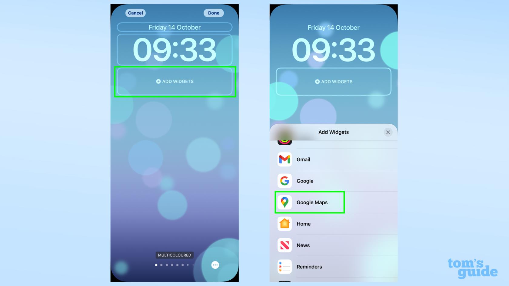iOS 16 には Google マップのロック画面ウィジェットが追加されました - 追加方法は次のとおりです