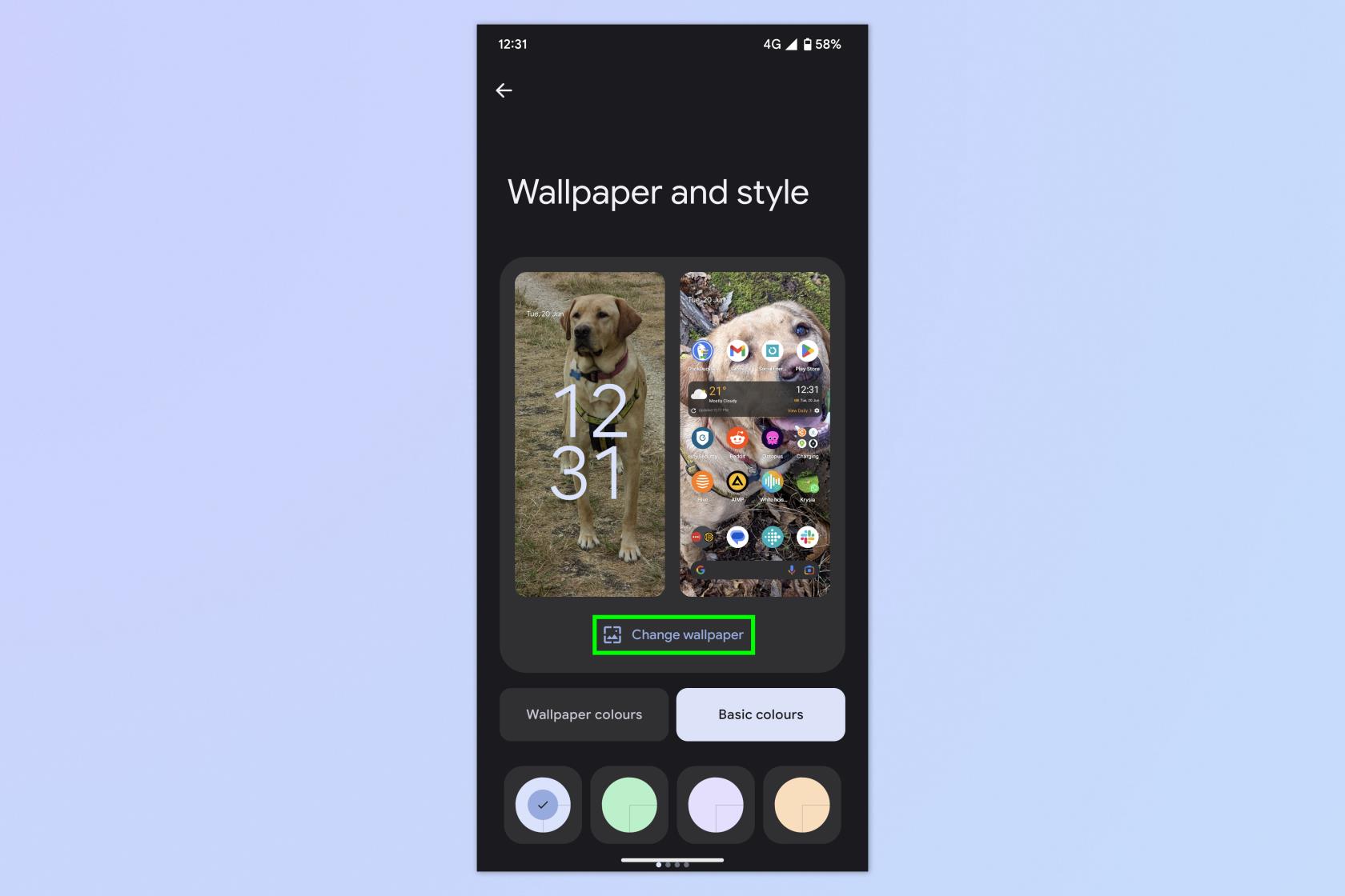 Google Pixel スマートフォンで映画のような壁紙を設定する方法