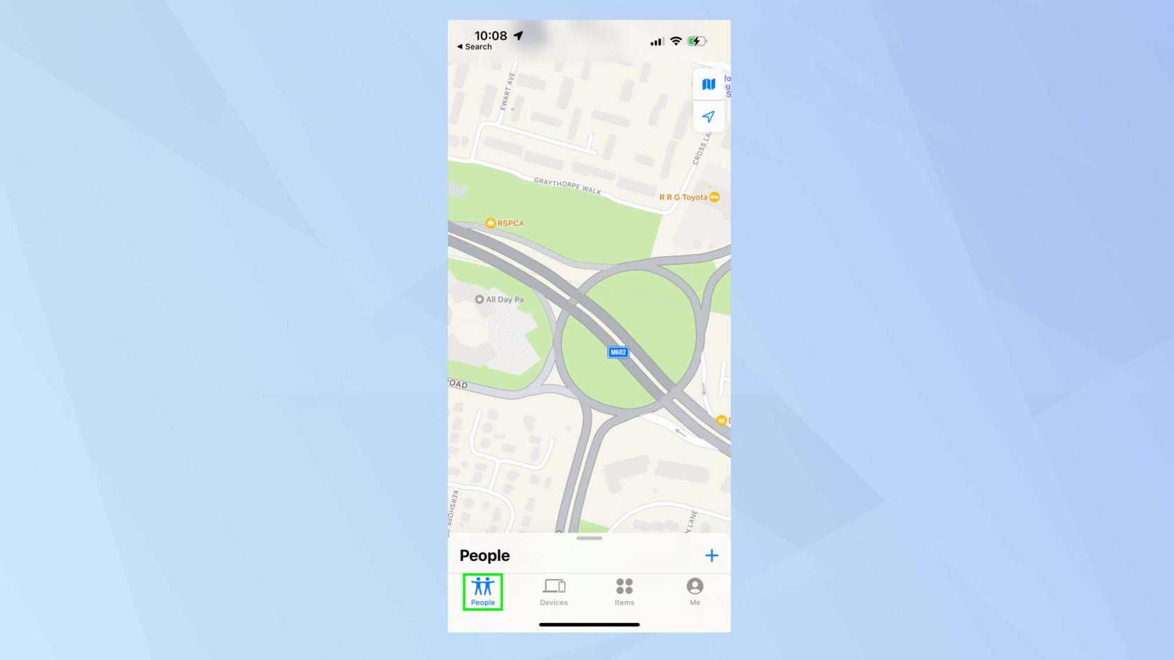 「探す」を使用してiPhoneで位置情報を共有する方法