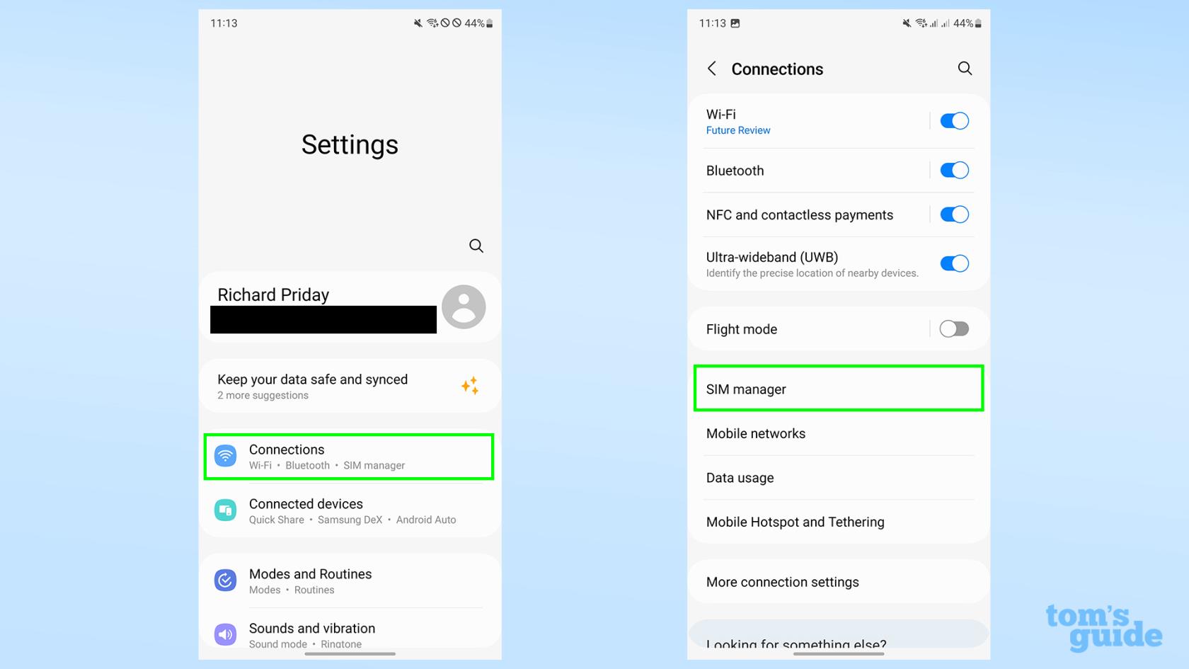 Samsung Galaxy S23 でデュアル SIM を使用する方法
