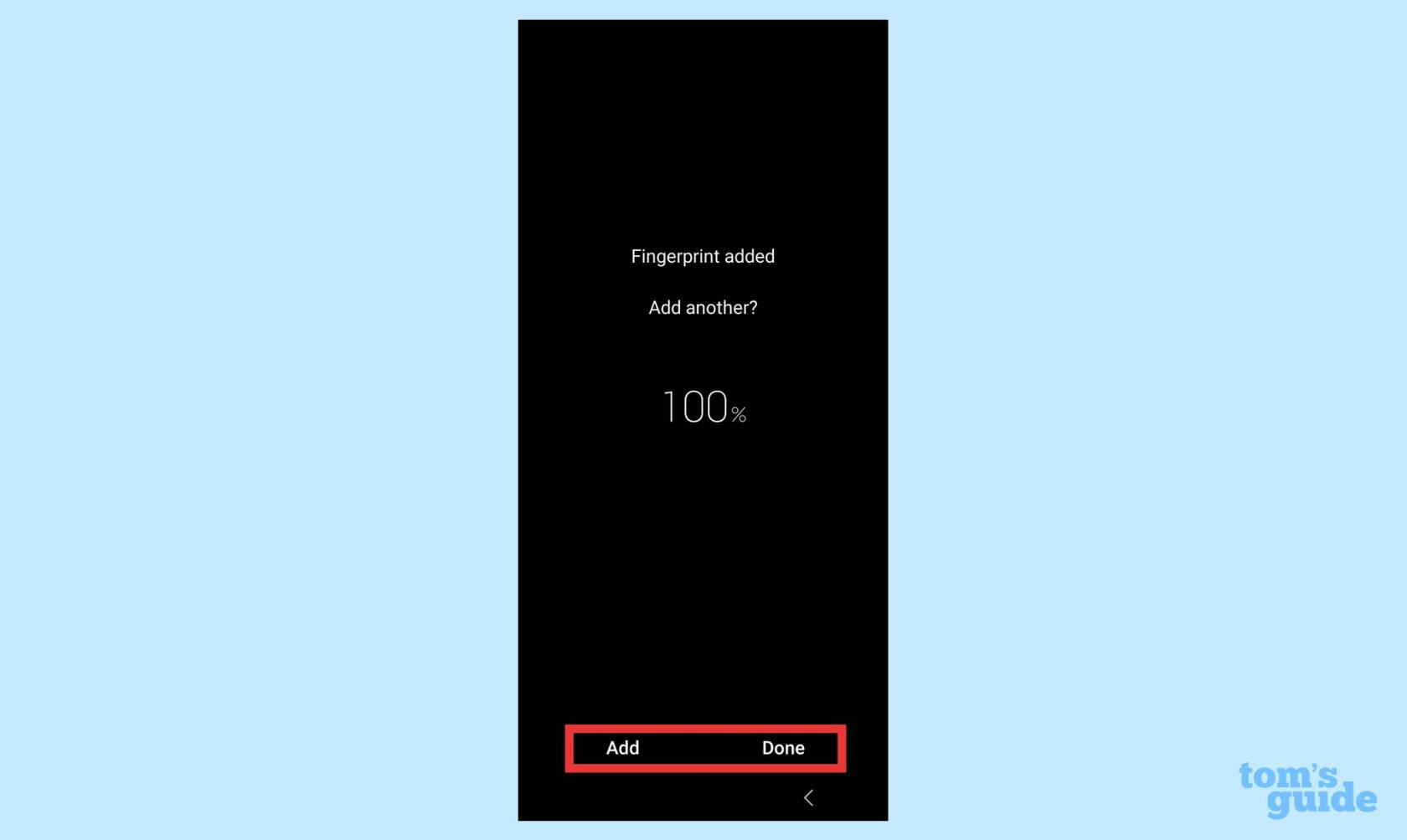 Galaxy S23に指紋センサーを設定する方法