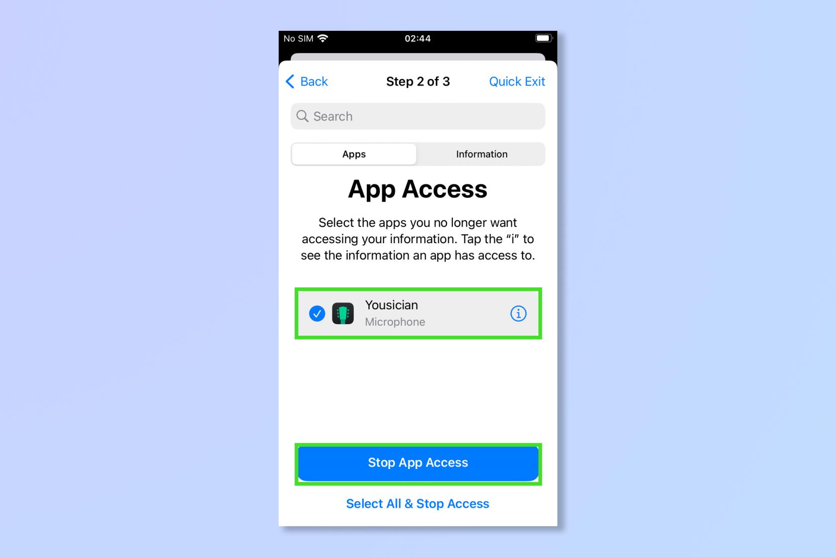 安全性チェックを使用して、有害なアプリ (および人々) を iPhone から即座に消去します