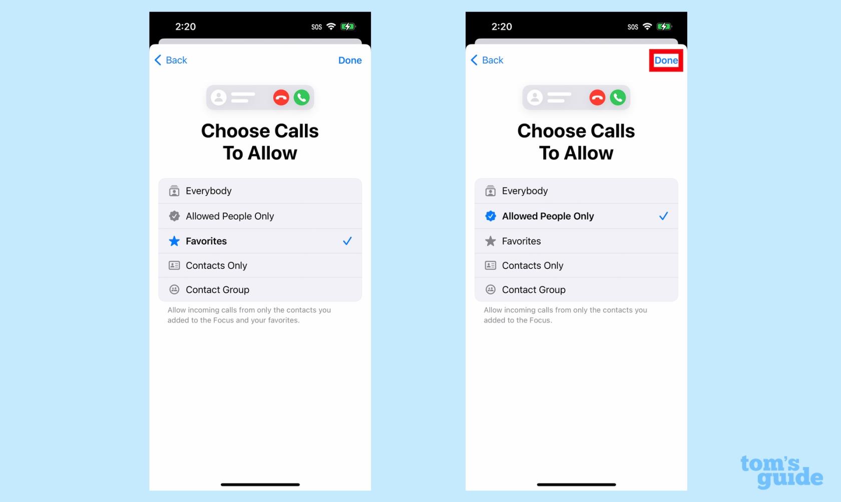 iOS 16 で iPhone にフォーカス モードを設定する方法