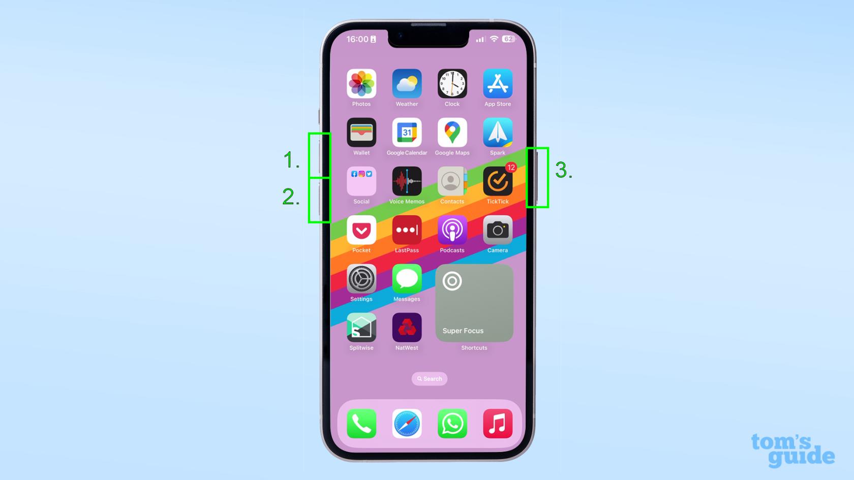 iPhoneをハードリセットする方法