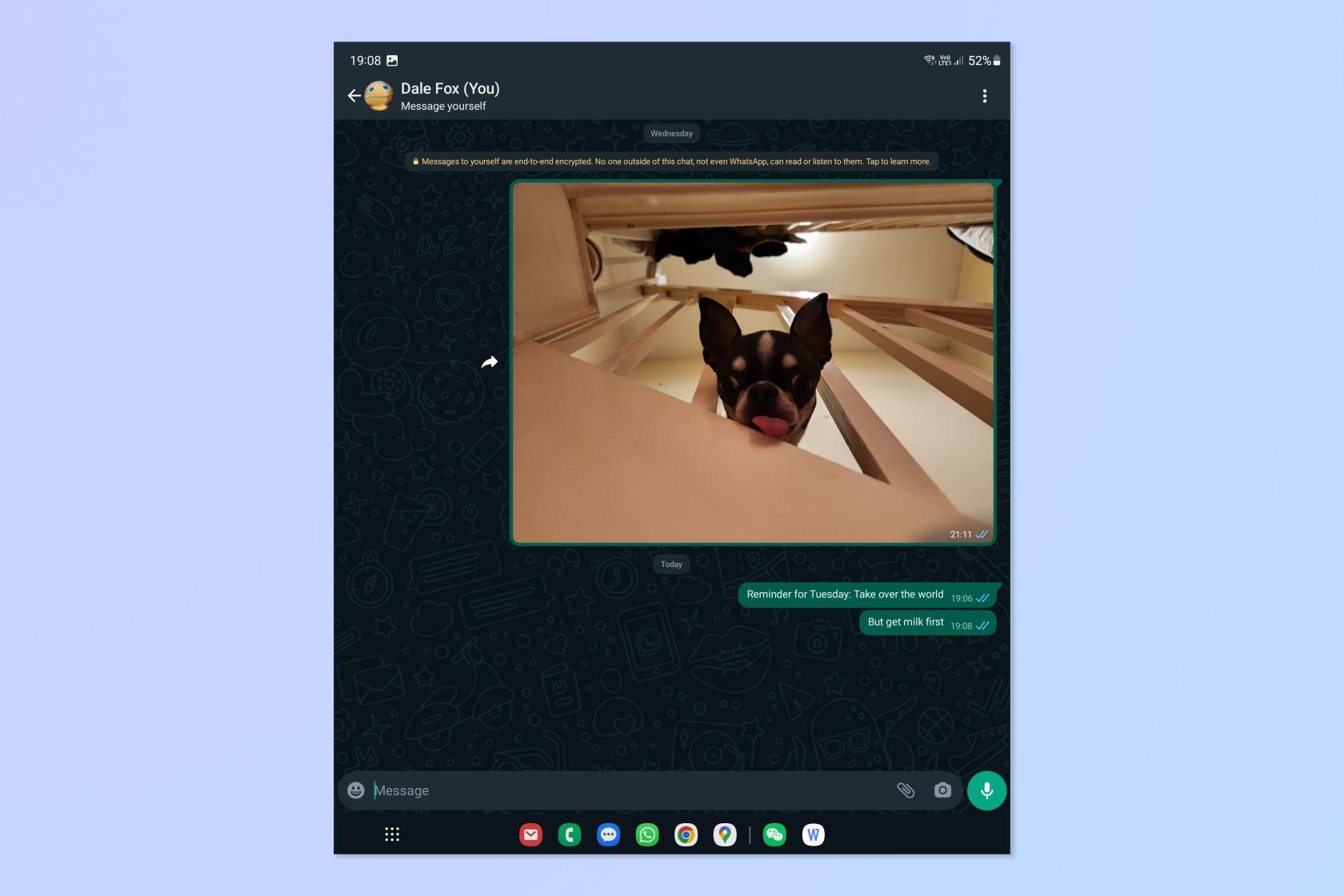 WhatsApp で自分自身にメッセージを送信できるようになりました - その方法とその理由
