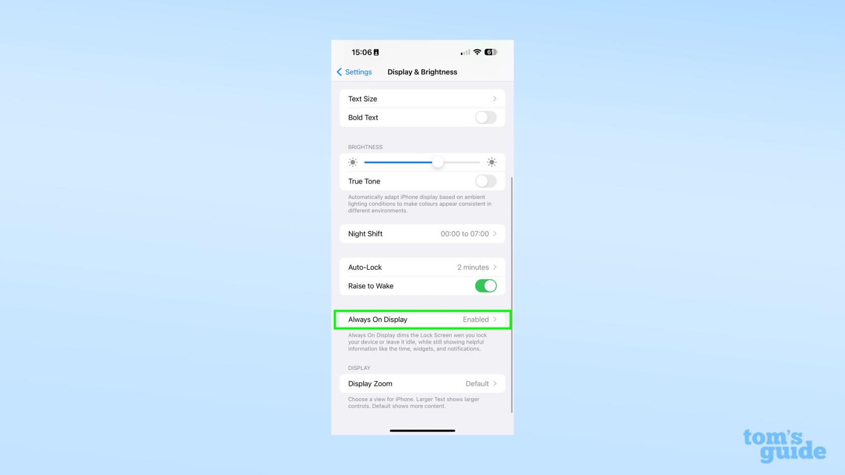 iPhone 14 Proの常時表示ディスプレイから壁紙を削除する方法