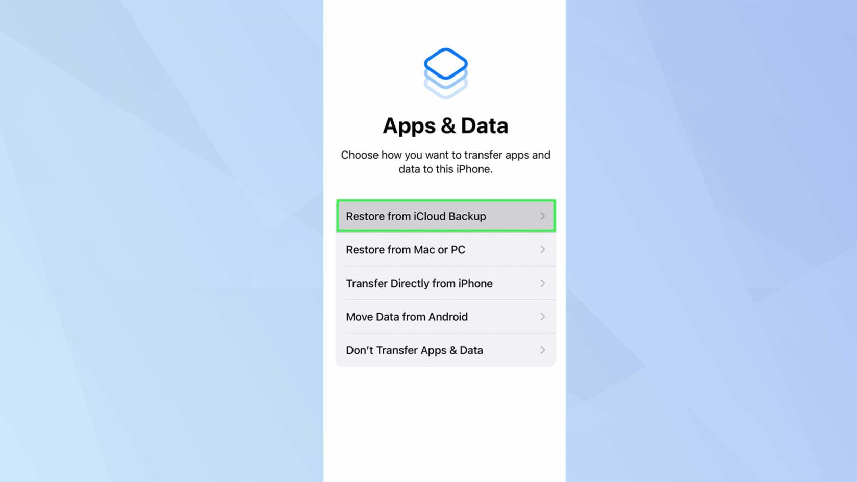 iPhoneからiPhoneにデータを移行する方法