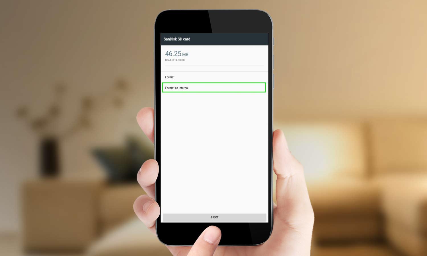 AndroidアプリをSDカードに移動する方法