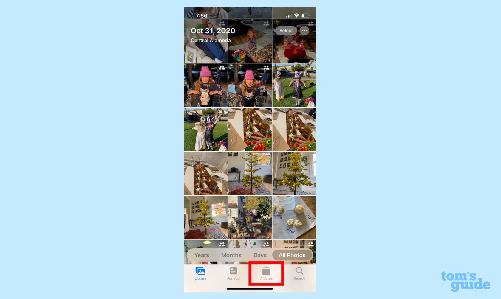 iOS 16でiPhoneの写真を非表示にする方法
