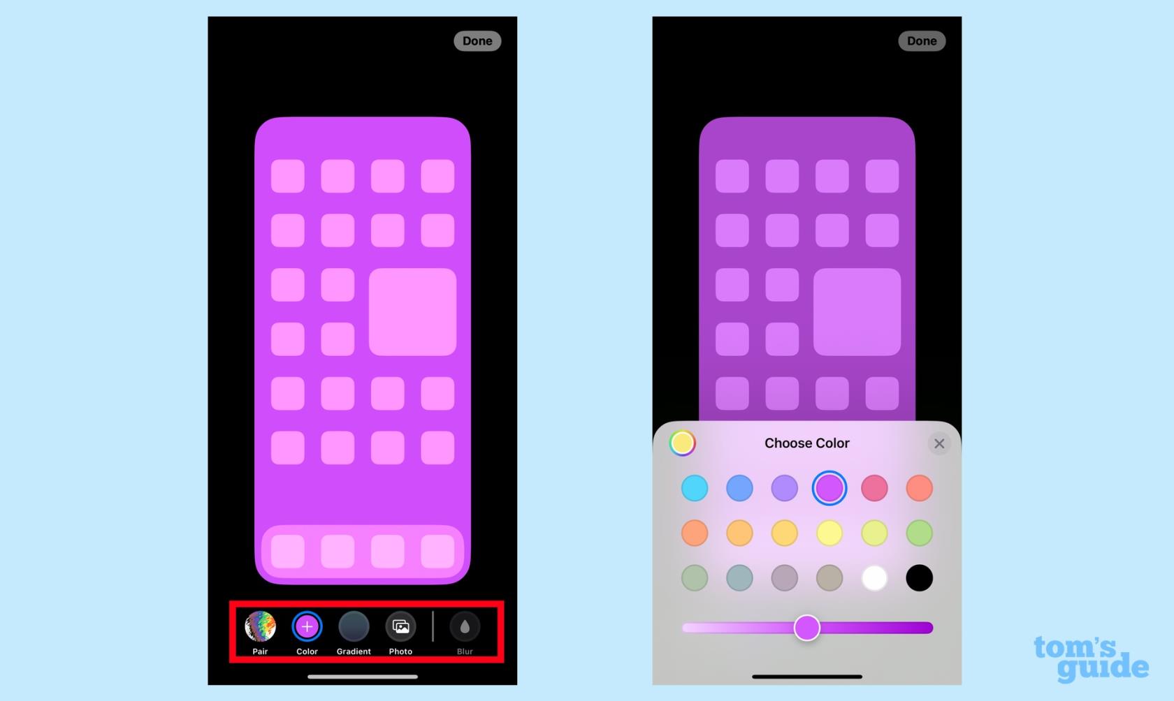 iPhone の壁紙 — iPhone の外観を変更する方法と、その他のオプションを見つける場所