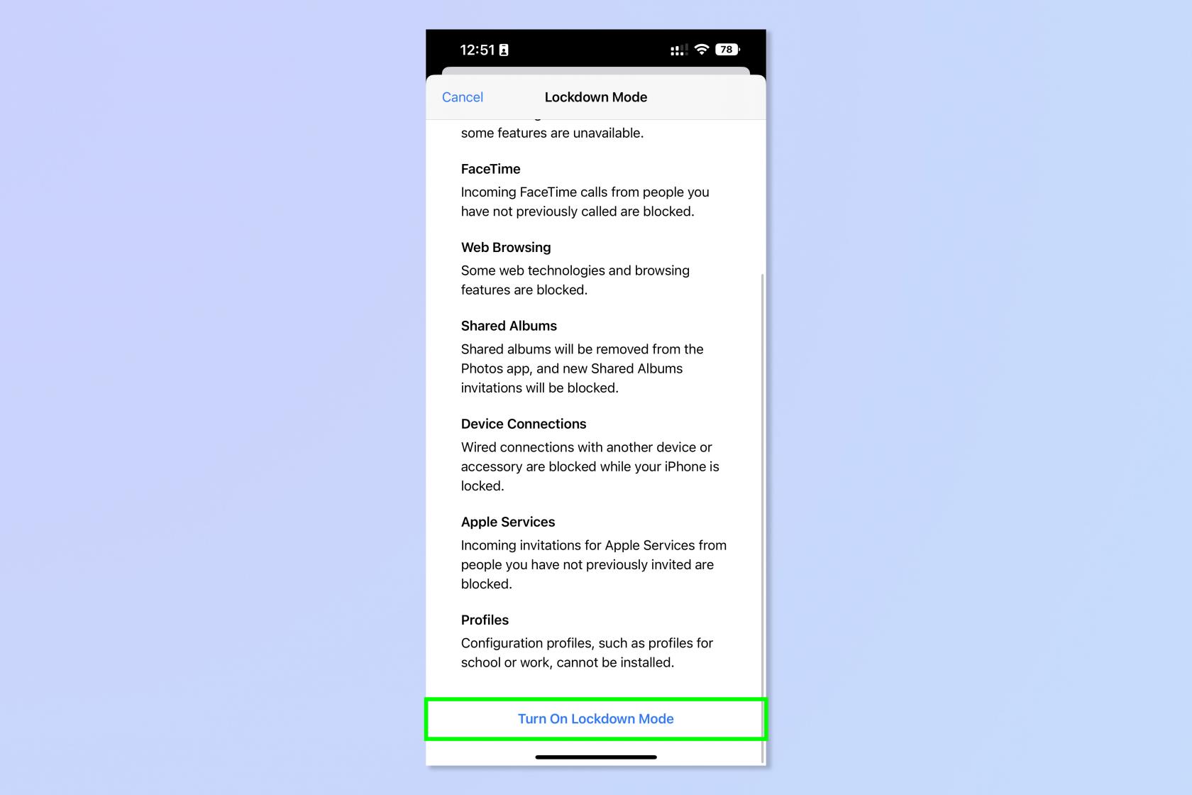 この機能を有効にすると、iPhone がハッキングされるのを防ぐことができます