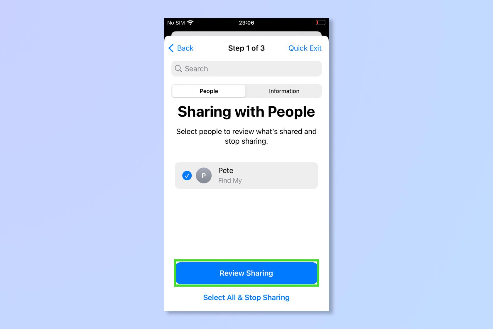 安全性チェックを使用して、有害なアプリ (および人々) を iPhone から即座に消去します