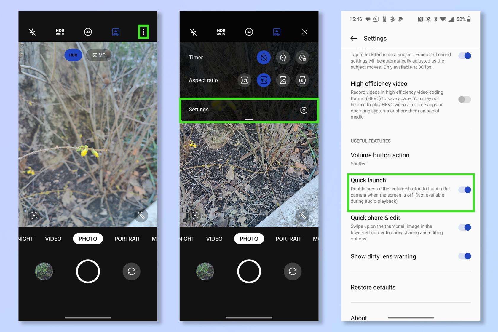 より良い写真を撮るのに役立つ 9 つの Android カメラ機能