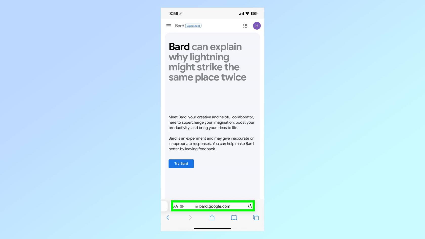 Google Bardの使い方